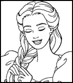 Free-ColoringPages.net  : Free Barbie Printables