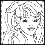 Afunk.com  : Barbie Coloring Printouts