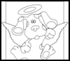 Printable
      Coloring Pages.Blogspot   : Blue's Clues Coloring Page Printouts