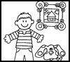 The
      Coloring Spot   : Blue's Clues Coloring Page Printouts