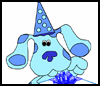 DLTK  : Blue's Clues Coloring Pages