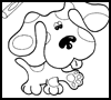 Funcoloringpagesforkids    : Blue's Clues Coloring Printables