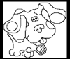 ColoringPages   : Blue's Clues Coloring Page Printouts