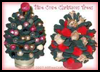 Mini Pine Cone Christmas Trees : Make Christmas Trees Arts and Crafts Projects