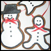 Ginger Bread Man Cinnamon Ornament Craft for Children