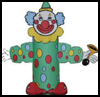 Circus
  Clown Toilet Paper Roll Craft