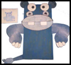 Paper
  Bag Hippopotamus Puppet