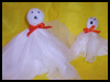 Ghost Lollipop & Ghost Decoration : Lollipop Crafts for Kids