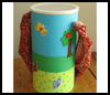Oatmeal Cylinder Containers Crafts
