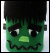 Tin
  Can Frankenstein Halloween Decoration