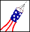 Patriotic
  Wind Sock Craft