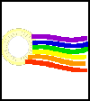 Rainbow
  Streamers  : Streamer Crafts Ideas for Kids