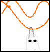 Glue

  Ghost Necklace or Decoration <span class="western" style=" line-height: 100%"> :  Day of the Dead Arts and Crafts Projects for Children</span>