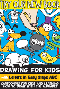 kids drawing - learn how to draw with letters