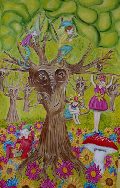 Enchanted Forest Mural