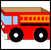 Fire
  Truck Box Toy  : Fire Prevention Week Crafts Instructions