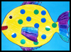 Fun    Tropical Fish Craft - Free Preschool Kids Craft