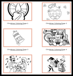Xmasjoys.com : Free Christmas Coloring Pages for Kids