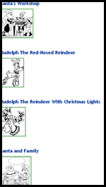 Santaclausfun.com : Free Xmas Coloring Pages for Kids