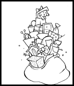 Christmas Coloring Pages and Printouts for Kids: Free Christmas ...