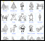 Thecolor.com : Free Christmas Coloring Printables for Kids