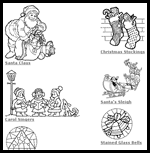 Kaboose.com : Free Christmas Coloring Pages for Kids