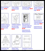 Activityvillage.co.uk : Free Xmas Coloring Pages for Kids