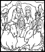 Ourholidaysite.com : Free Christmas Coloring Pages for Kids