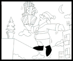 Moodypublishing.com : Free Xmas Coloring Pages for Kids