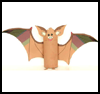 Bat
  Toilet Paper Roll   : Halloween Bat Crafts Ideas for Children