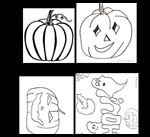 Artsncrafts-ideas.com   : Halloween Coloring Printables