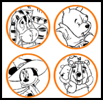 Disneyclips.com     : Halloween Coloring Book Pages