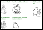 Halloween-coloring.com   : Halloween Coloring Printables