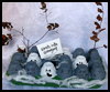 How to make halloween gravestones