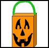 Jack
  o' Lantern Treat Bag  : How to Make Halloween Treat Bags Instructions