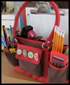 Make a Homework Caddy Kit Back to School Craft