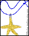 Glue
  Starfish Craft/Necklace  : How to Make Necklaces Crafts for Kids