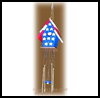 Birdhouse
  Wind Chime  : How to Make Wind Chimes Crafts for Kids