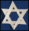 Easy
  Fold and Cut Star of David