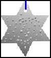 Metal

  Cut-Out Star of David Craft