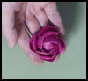 Lovely Paper Rose Origami Diagram Tutorial 