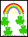 St. Patrick's Rainbow Mobile Craft 