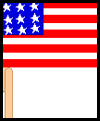 Craft Stick American Flag Craft