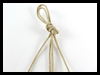 Hemp Overhand Knot Directions