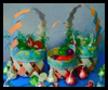 Easter Basket 3D Paper Model Crafts