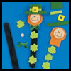 Leprechaun Bookmarks Craft for Kids