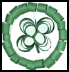 Saint Patrick's Day Wreath Craft for Kids