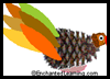 Pine Cone Turkey Craft for Kids