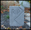 Make a Halloween Gravestone Craft Idea