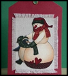 Snowman Gift Tag : How to Make Gift Tags Instructions 